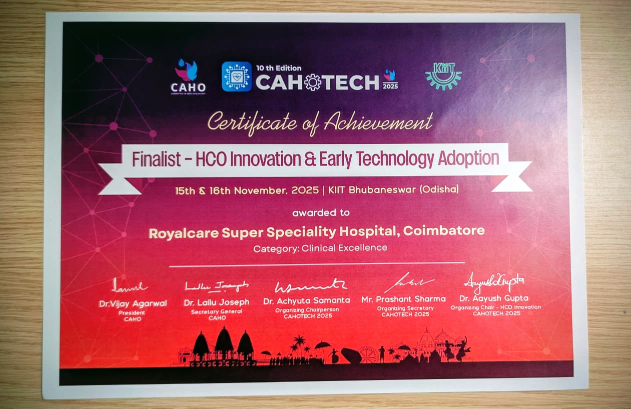 Finalist – HCO Innovation & Early Technology Adoption November 14, 2025
